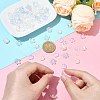 120Pcs 6 Styles Mixed Styles Acrylic Bead Caps SACR-YW0001-65-5