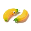Cartoon Opaque Resin Fruit Pendants CRES-B018-01-2