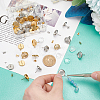 Unicraftale DIY Blank Dome Earring Making Finding Kits DIY-UN0005-69-4