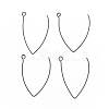 Ion Plating(IP) 316 Stainless Steel Earrings Finding X-STAS-B025-02B-3