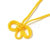 Nylon Lucky Knot Cord Amulet Yuki Pendant Decorations AJEW-NH0001-01B-3