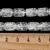 Transparent Crackle Glass Beads Strands GLAA-NH0001-04K-4