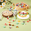 Pandahall 190pcs 19 style Handmade Polymer Clay Bead CLAY-TA0001-21-8