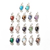 Natural & Synthetic Gemstone Pendants G-G855-02P-1