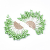 Polycotton(Polyester Cotton) Tassel Pendant Decorations FIND-T041-09-2
