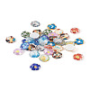 48Pcs 12 Styles Translucent Resin Cabochons RESI-TA0001-44-22