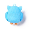 PVC Cartoon Owl Doll Pendants KY-C008-04D-2