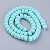Opaque Solid Color Glass Beads Strands X-GLAA-A036-I02-2