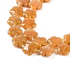 Natural Topaz Jade Beads Strands G-NH0028-01A-4