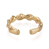 Brass Cuff Rings RJEW-Z003-11G-3