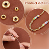 PandaHall Elite 120Pcs 4 Styles Brass Spacer Beads KK-PH0006-63-4