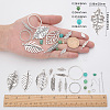 SUNNYCLUE DIY Leaf Theme Earring Making Kits DIY-SC0001-25-5