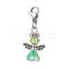 Angel Glass Pendant Decorations HJEW-TA00207-3