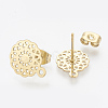 304 Stainless Steel Stud Earring Findings X-STAS-S079-36A-2