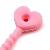 Heart Silicone Cable Ties SIL-T057-01I-4