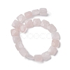 Natural Rose Quartz Beads Strands G-K359-B21-01-3