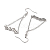 304 Stainless Steel Dangle Earrings EJEW-P271-10P-2