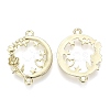 Alloy Kitten Open Back Bezel Links PALLOY-WH0080-15KCG-RS-2