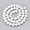 Electroplate Non-magnetic Synthetic Hematite Beads Strands G-T061-181S-2