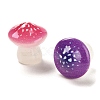 Luminous Resin Mushroom Ornament RESI-F045-12B-3