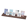 3-Slot Wooden Earring Display Stands ODIS-WH0029-60-1