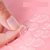 Silicone Clear Double Side Adhesive Glue Sticky Tape For False Nail Tips MRMJ-T007-005A-3