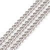 201 Stainless Steel Cuban Link Chains CHS-L001-51-1.7mm-1