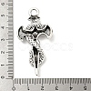 Alloy with Rhinestone Big Pendant FIND-Z015-01AS-3