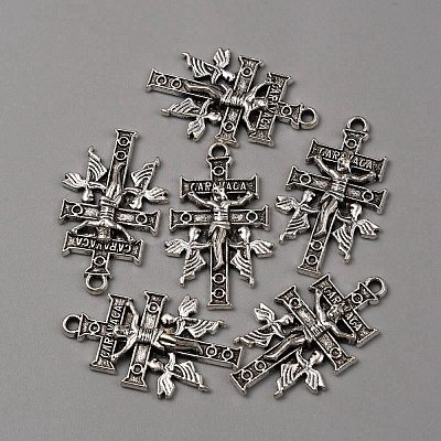 Tibetan Style Alloy Pendants FIND-CJC0007-89-1