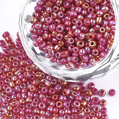 Opaque Glass Seed Beads SEED-S023-01C-05-1