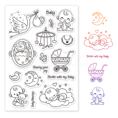 PVC Plastic Stamps DIY-WH0167-56-397-1