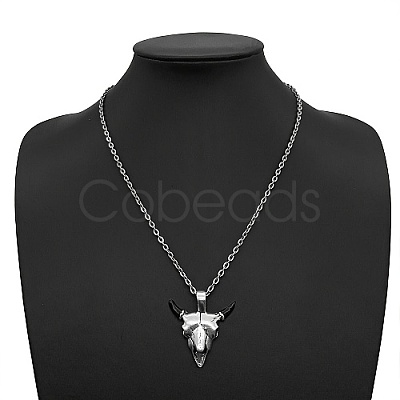 Non-Tarnish Stainless Steel Pendant Necklaces NC1543-1