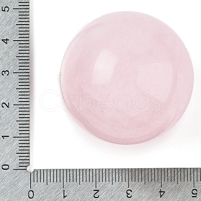 Natural Rose Quartz Sphere Beads G-I367-07J-1