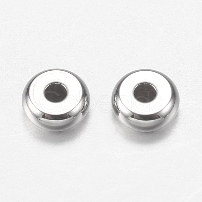 Tarnish Resistant 304 Stainless Steel Beads STAS-F149-13P-E-1