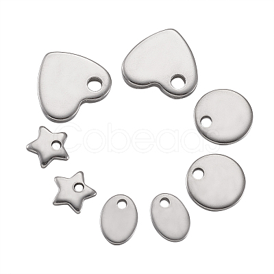 304 Stainless Steel Charms STAS-TA0002-04P-1