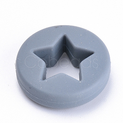 Food Grade Eco-Friendly Silicone Focal Beads SIL-T040-08-1