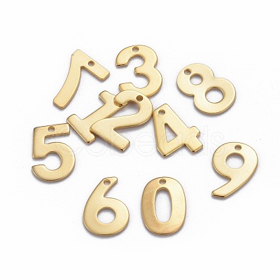 201 Stainless Steel Charms X-STAS-P140-G-1