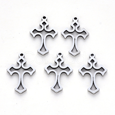 Tarnish Resistant 304 Stainless Steel Pendants STAS-N092-39-1