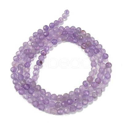 Natural Amethyst Beads Strands G-C127-A03-04-1