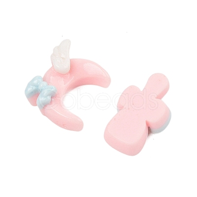 Opaque Resin Cabochons CRES-M037-14-1