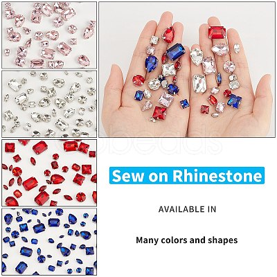 Gorgecraft Sew on Rhinestone RGLA-GF0001-002D-1