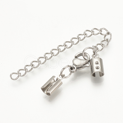 Tarnish Resistant 304 Stainless Steel Chain Extender STAS-S076-90-1