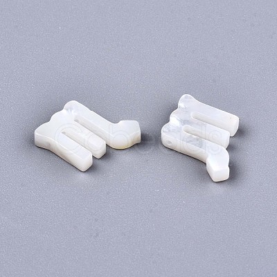 Natural White Shell Beads SSHEL-ZX004-02B-1