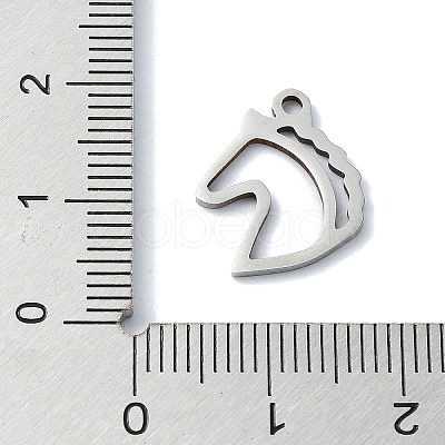 Non-Tarnish 304 Stainless Steel Pendants STAS-C097-16P-1