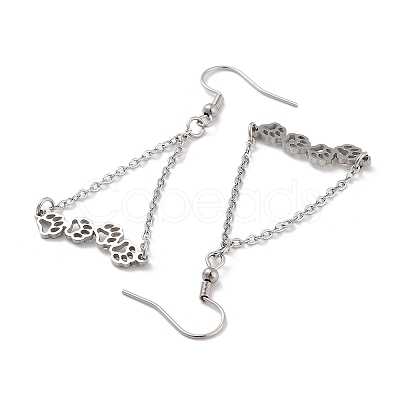 Non-Tarnish 304 Stainless Steel Dangle Earrings EJEW-P271-10P-1