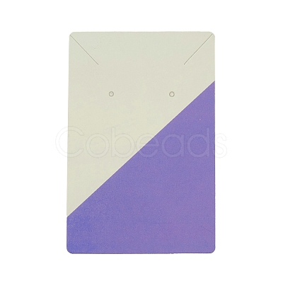 Rectangle Paper Earring Display Cards CDIS-D007-01H-1