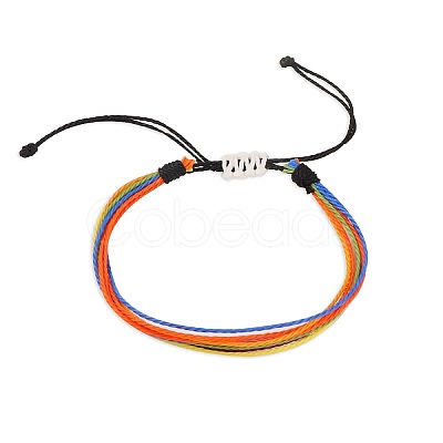 Colorful Wax Thread Bracelets GN8006-2-1