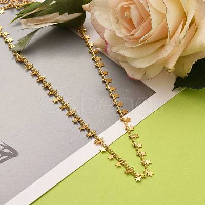 Brass Pendant Necklaces NJEW-JN03109-02-1