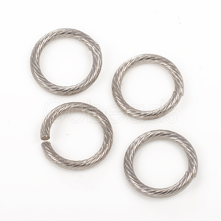 304 Stainless Steel Jump Ring X-STAS-G224-23P-01-1