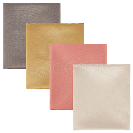 Olycraft 4Pcs 4 Colors Faux Suede Fabric DIY-OC0011-99C-1